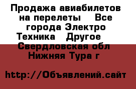 Продажа авиабилетов на перелеты  - Все города Электро-Техника » Другое   . Свердловская обл.,Нижняя Тура г.